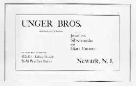 Unger Brothers Cover